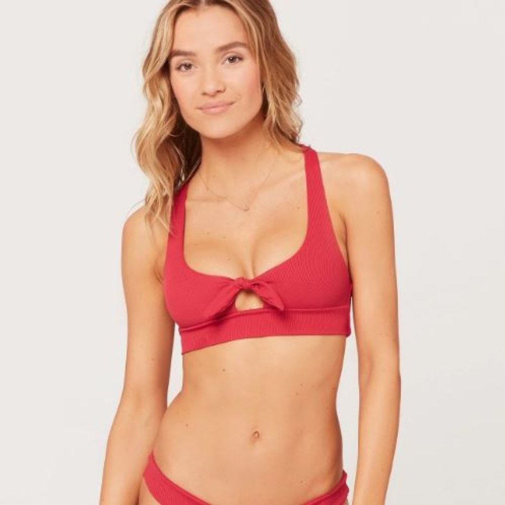 NWT l*space Tara Bikini top